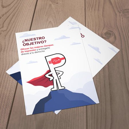 impresion de posters promocionales a color, carteles impresos en offset