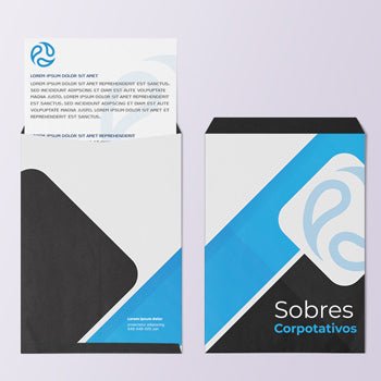Sobres impresos personalizados tamaño carta, oficio, para correspondencia, radiografias, resultados. Solicita tu cotizacion