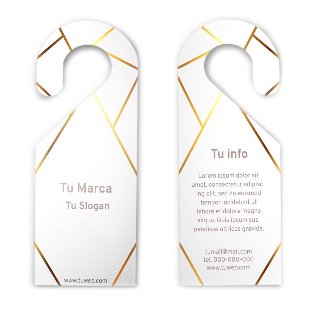 Door Hanger Impreso 11 x 28 cm - Pop México