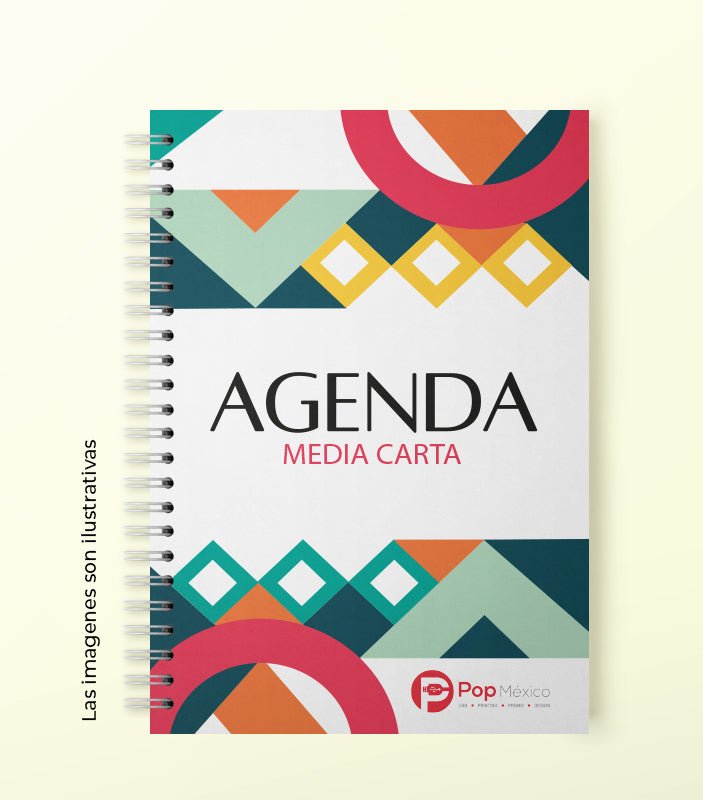 planner o agenda personalizada de 180 hojas impresa a color en papel bond con tapa dura