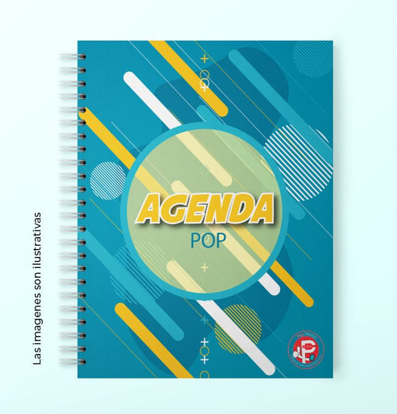 Agendas y Planners personalizados a color con toda tu informacion de 180 hojas personalizadas