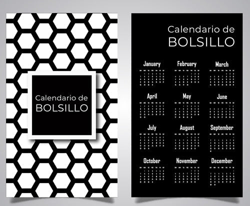 Calendario de Bolsillo - Pop México