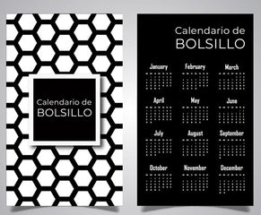Calendario de Bolsillo - Pop México