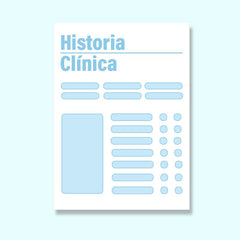 Historial Clínico Impreso para tu consultorio, de 1 a 4 paginas puede ser media carta o carta completo en papel bond de 90g