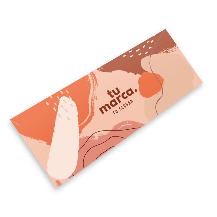 Separadores de libros impresos 5x18 cm a color con laminado o plastificado