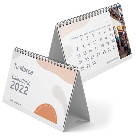 calendarios personalizados de escritorio impresos a color