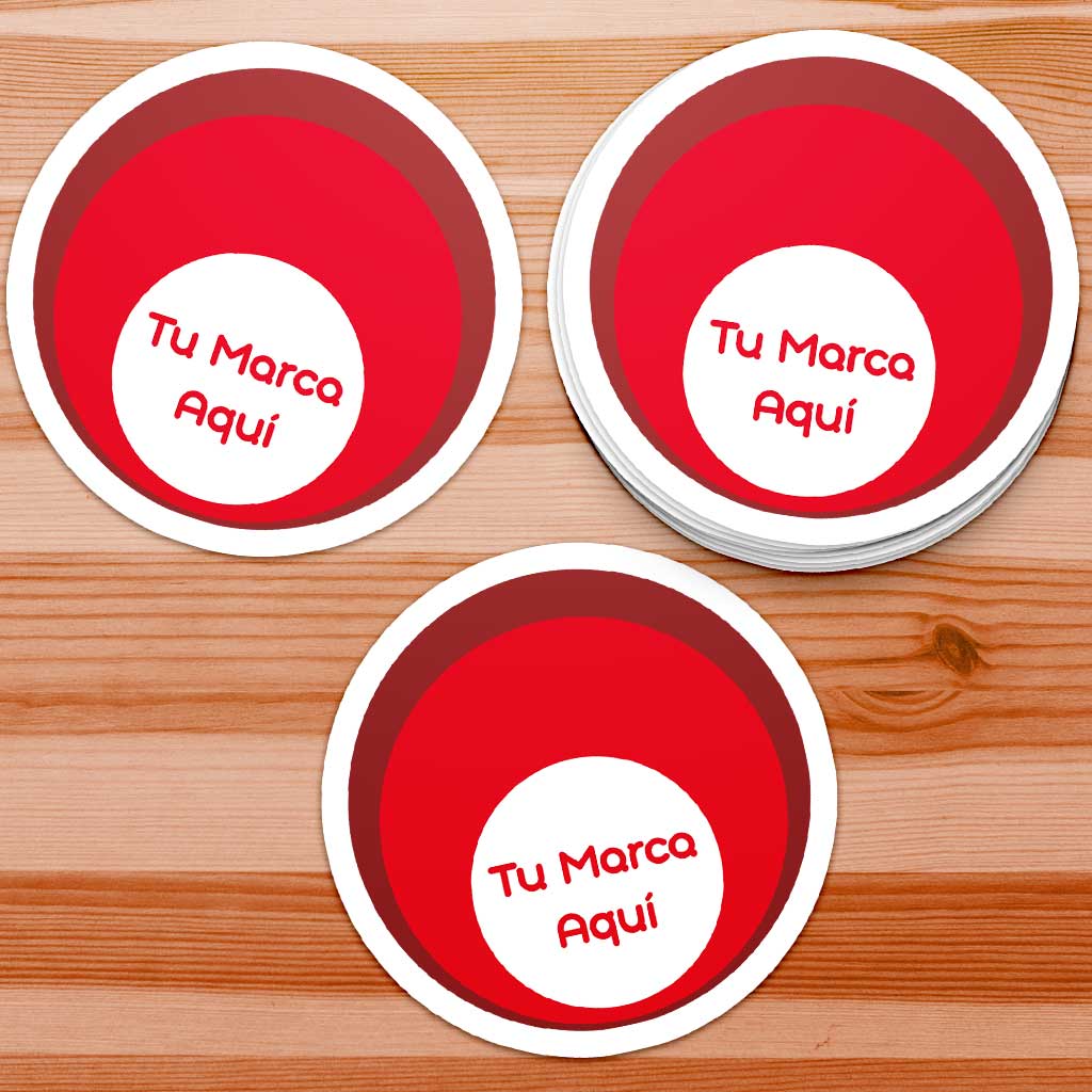 Etiqueta Adhesiva con suaje 12cm - Pop México