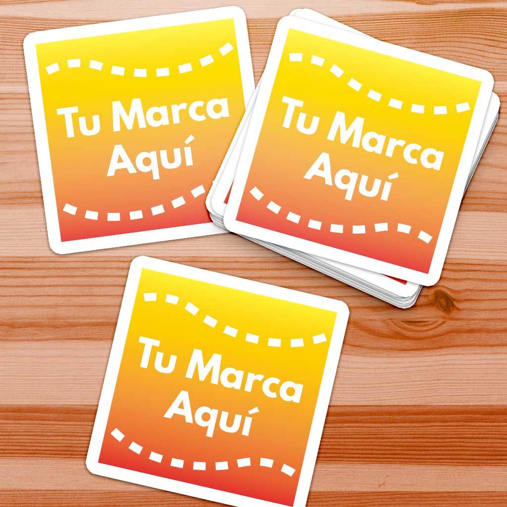 Etiqueta Adhesiva con Suaje 5cm - Pop México