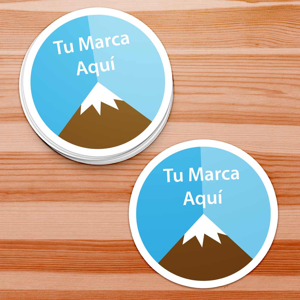 Etiqueta Adhesiva con suaje 8cm - Pop México