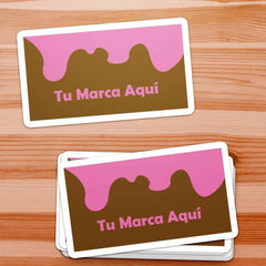 Etiqueta Adhesiva Recta de 11cm - Pop México