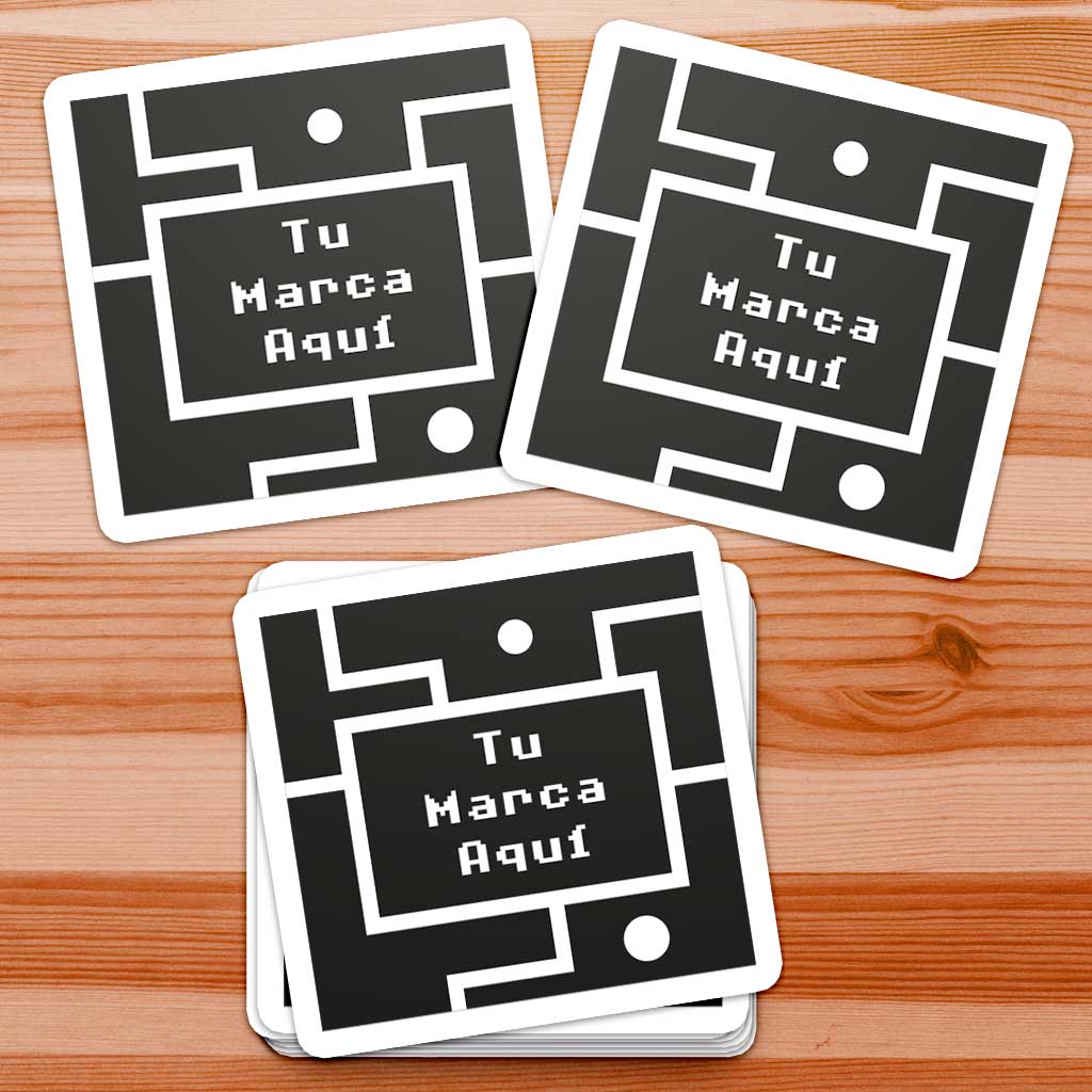etiquetas cuadradas impresas para tus productos