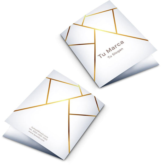 Folders Impresos sin Pestaña Tamaño Carta  medida 22,5x29cm, agrega laminado mate o brillante