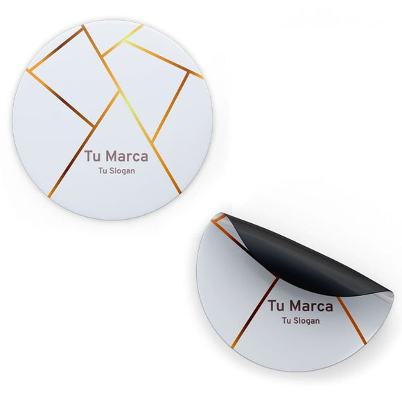 Imanes Promocionales 7x7cm para refrigerador calibre 15 - Pop México