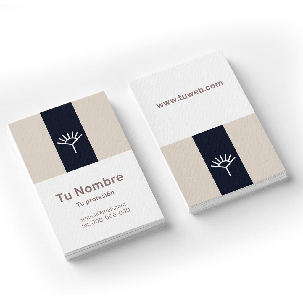 Tarjetas de Presentación a Color Frente - Pop México