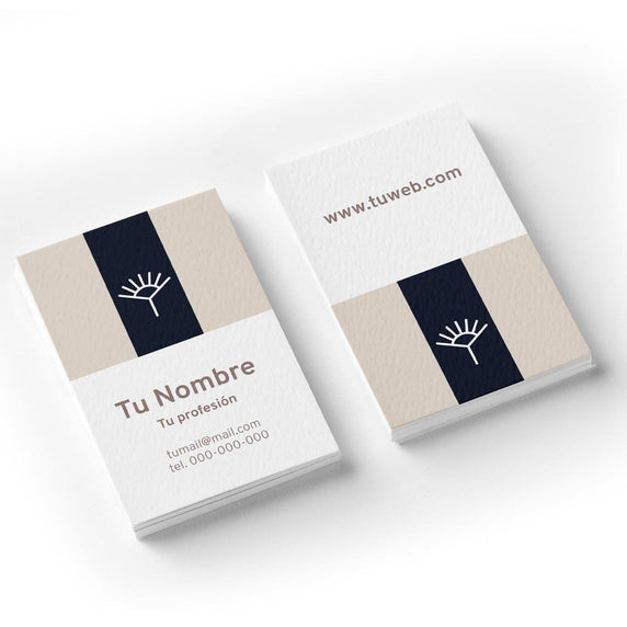 Tarjetas de Presentación a Color Frente - Pop México