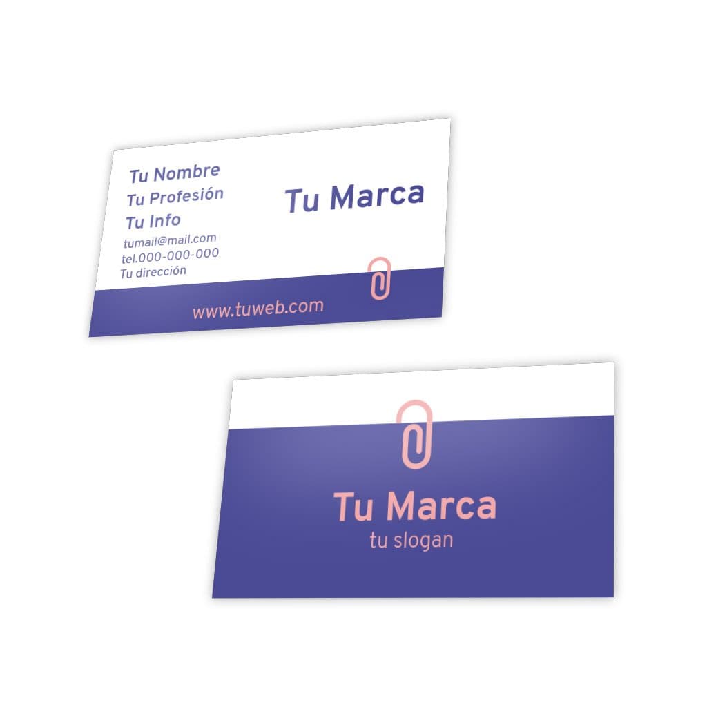 Tarjetas de Presentación con Laminado Soft Touch - Pop México