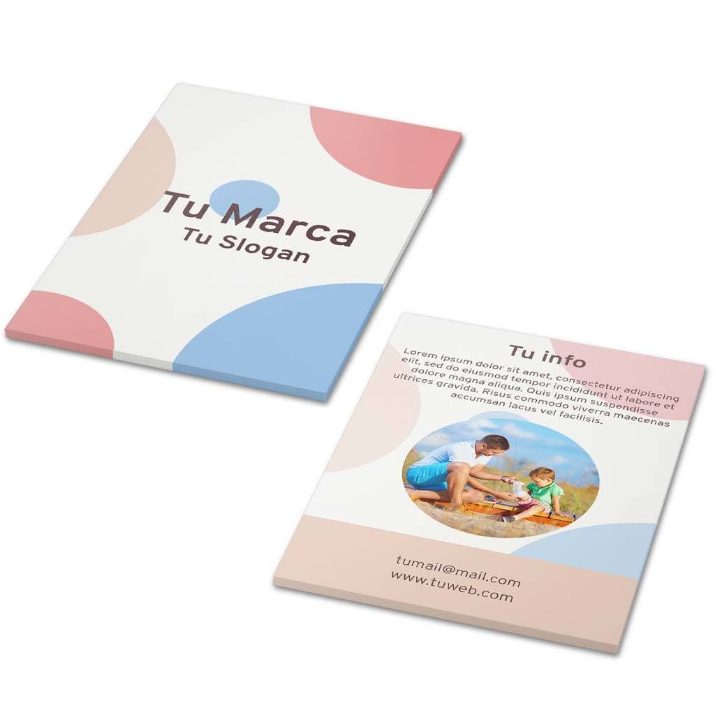 volantes impresos urgentes 1/4 de carta medidas 14x11cm en papel couche en diferentes gramajes al mismo precio
