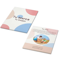 volantes impresos urgentes 1/4 de carta medidas 14x11cm en papel couche en diferentes gramajes al mismo precio